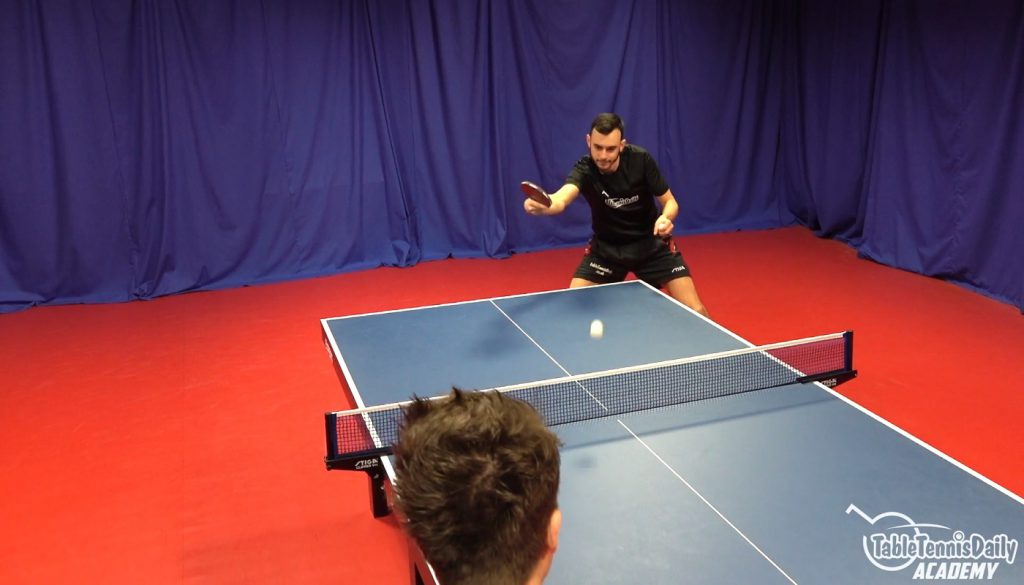 The Backhand Push TableTennisDaily Academy