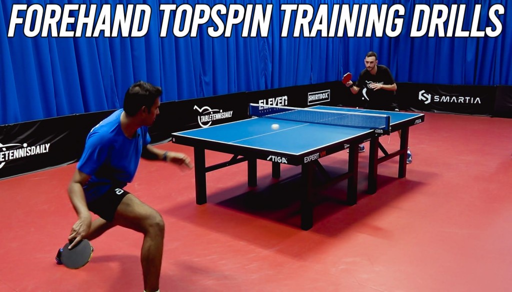 Forehand Topspin Training Drills